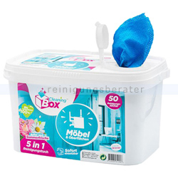 Feuchttuchspender CleaningBox WetCleanWipes 5-in-1 50 Stück