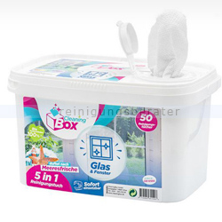 Feuchttuchspender CleaningBox WetCleanWipes 5-in-1 50 Stück