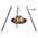 Zusatzbild Feuerschale mit Dreibein Nortpol Farmcook hängend 60 cm