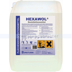 Flächendesinfektion Dreiturm Hexawol 10 L