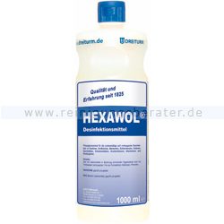 Flächendesinfektion Dreiturm Hexawol 1 L