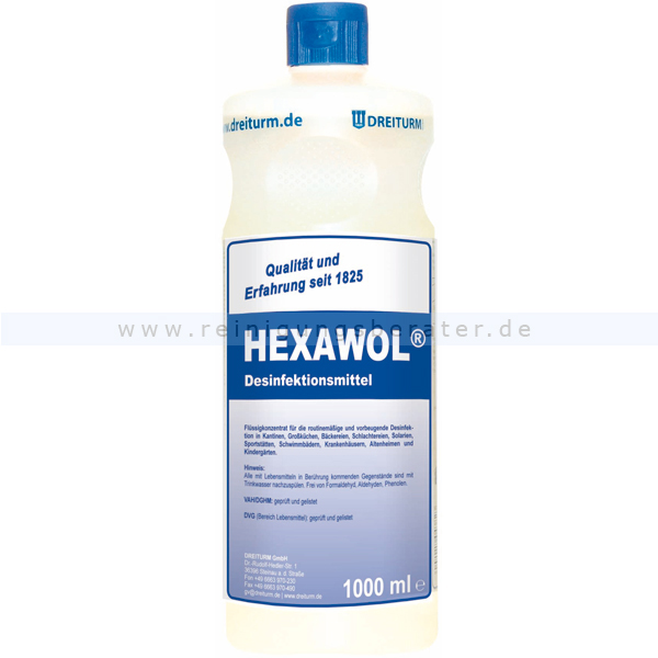 Flächendesinfektion Dreiturm Hexawol 1 L