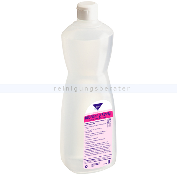 Flächendesinfektion Kleen Purgatis Budesin U 7,5% 1 L