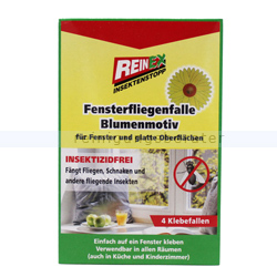 Fliegenfänger Reinex Fensterfliegenfalle 4 Stück