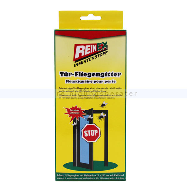 Fliegenfänger Reinex Tür Fliegengitter 215 x 75 cm