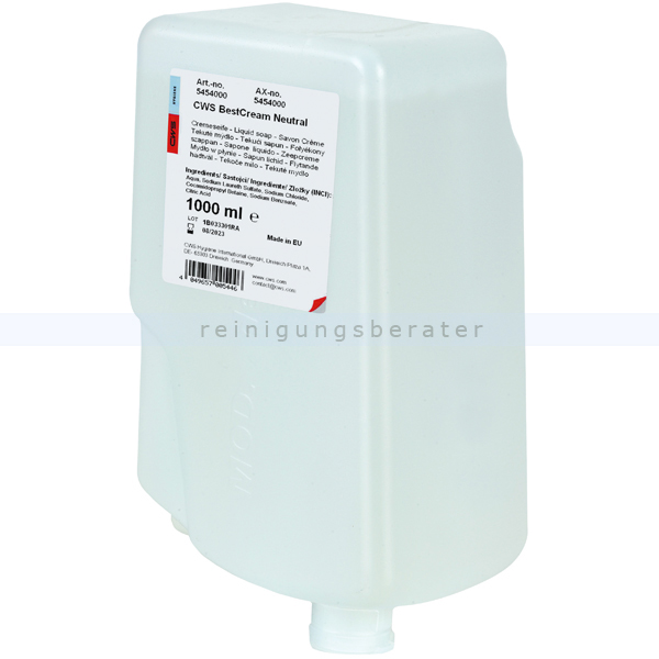 Flüssigseife CWS Best Cream neutral 1000 ml