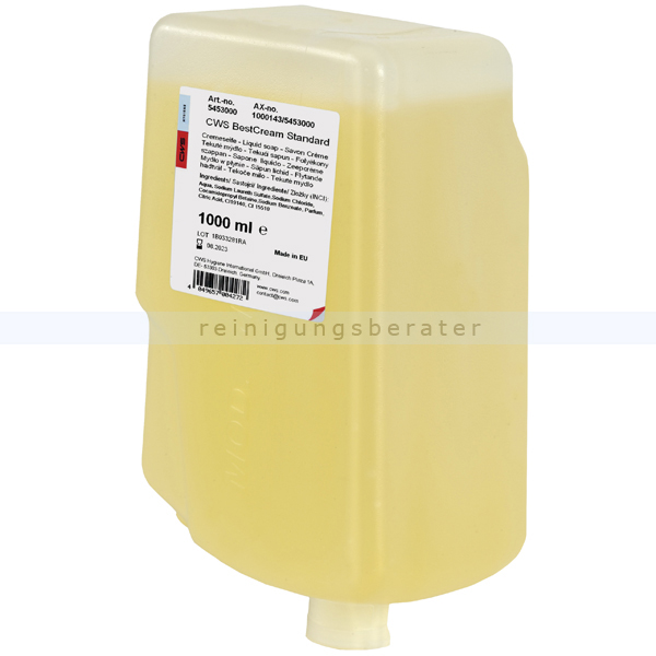 Flüssigseife CWS Best Cream standard 1 L