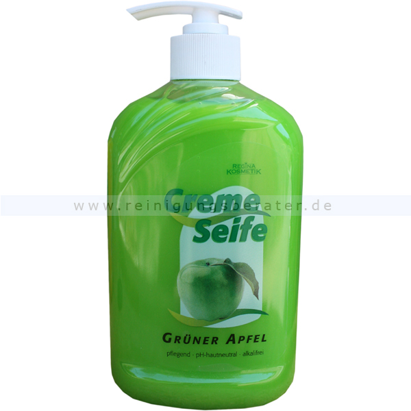 Flüssigseife in Seifenspender Reinex grüner Apfel 500 ml