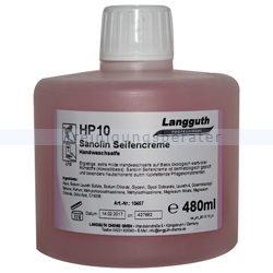 Flüssigseife rose HP10 Sanolin 480 ml