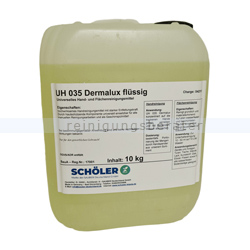 Flüssigseife Schöler UH 035 Dermalux flüssig 10 kg