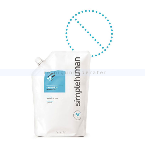 Flüssigseife Simplehuman Handseife parfümfrei 1 L