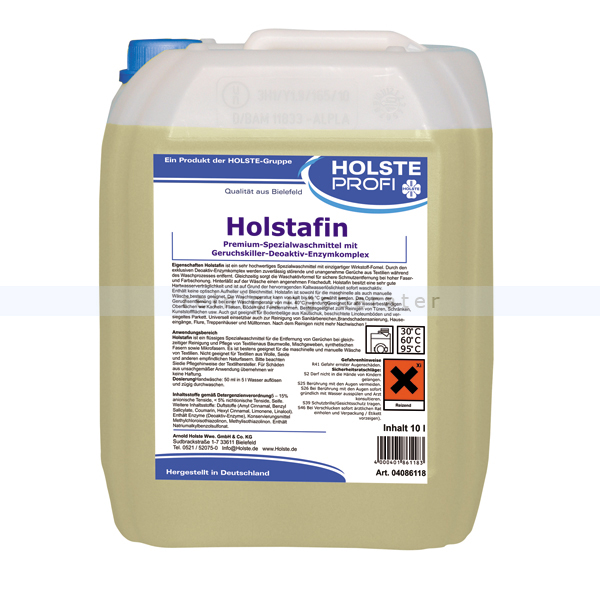 Flüssigwaschmittel Holste Waschmittel Holstafin 10 L