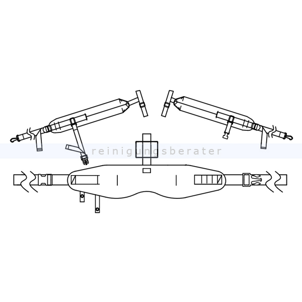 Gehäuseteil Fimap Ersatzgürtel FV9