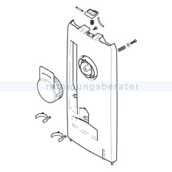 Gehäuseteil Sebo Filterdeckel
