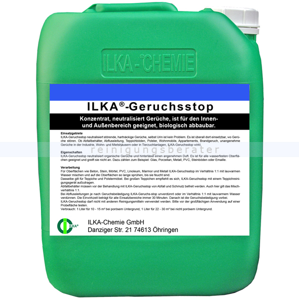 Geruchsentferner ILKA Geruchsstop 10 L