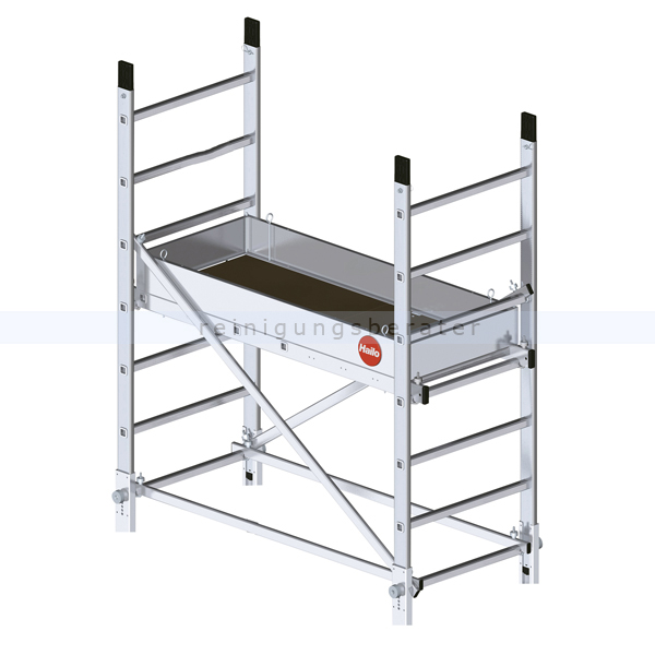 Gerüstleiter Hailo ProfiStep® multi Aluminium-Fahrgerüst