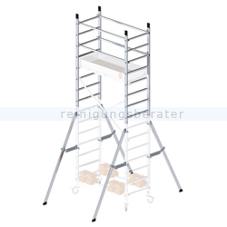 Gerüstleiter Hailo ProfiStep® multi Aluminium-Fahrgerüst
