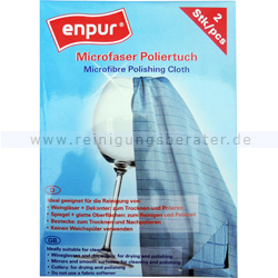 Geschirrtuch feines Mikrofaser Poliertuch 50x60 cm 2 Stück