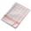 Zusatzbild Geschirrtuch Mopptex Baumwolltuch 50 x 70 cm 60g rot Karton