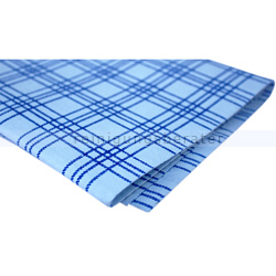 Geschirrtuch Vileda Microfaser Tea Towel weiß-blau 40x60 cm