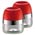Zusatzbild Gewürzmühle Wesco Gewürzbehälter 2er Set rot