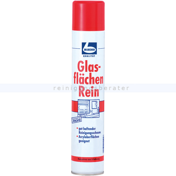 Glasreiniger Dr. Becher Glasflächen Rein Schaum 500 ml