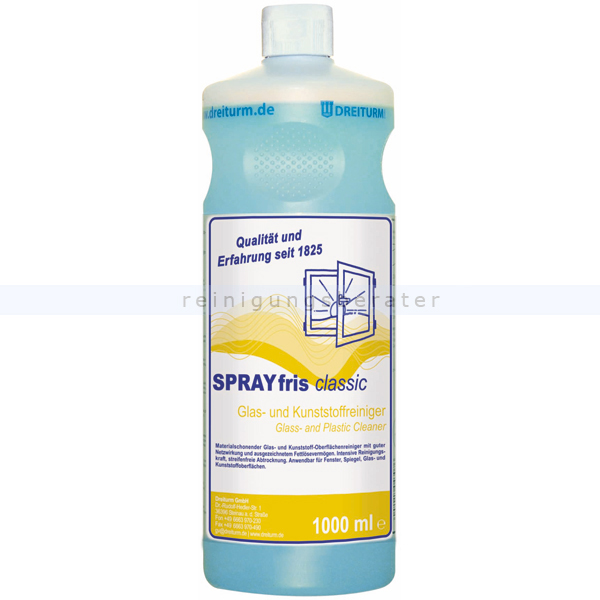 Glasreiniger Dreiturm Sprayfris Classic 1 L