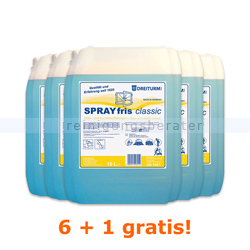 Glasreiniger Dreiturm Sprayfris Classic 6 x 10 L Aktion