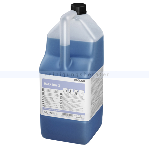 Glasreiniger Ecolab Maxx Brial2 5 L