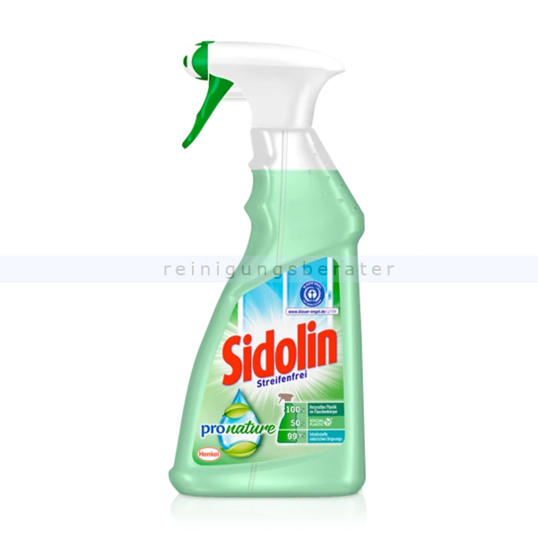 Glasreiniger Henkel Sidolin Pro Nature 500 ml