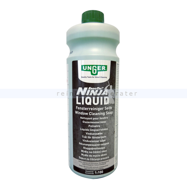 Glasreiniger Unger Ninja Liquid 1 L