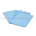 Glastuch Brillenputztuch 15x20 cm blau 5 Stück/Pack