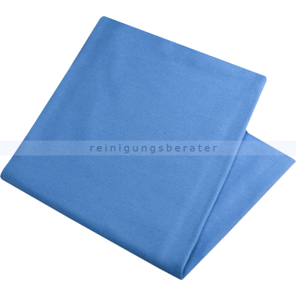 Vileda Gläsertuch blau 40 x 50cm Microfaser 1 Paket à 5 Stück