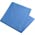 Zusatzbild Glastuch Microfaser blau, 50 x 60 cm, vorgewaschen
