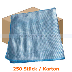 Glastuch MopKnight Fenstertuch 40 x 40 cm blau Karton