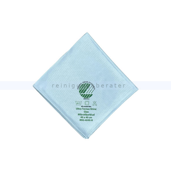Glastuch Numatic Tentax Ultra Shine Glas 40x40 cm