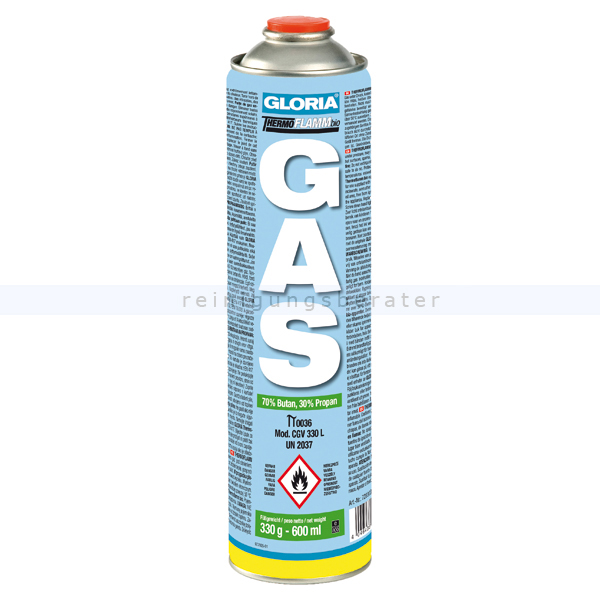 Gloria Gaskartusche 600 ml für Thermoflamm