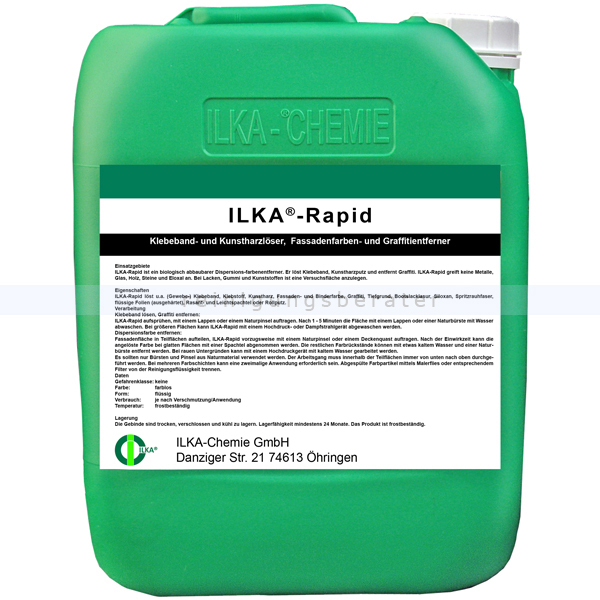 Graffitientferner ILKA Rapid 30 L