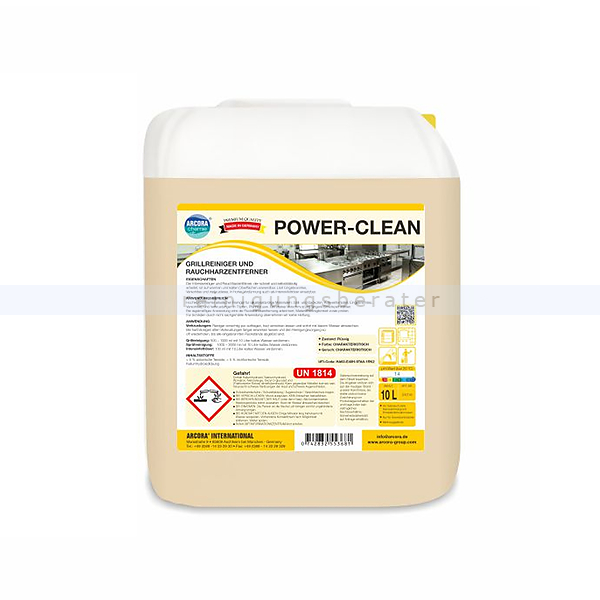 Grillreiniger Arcora Power-Clean 10 L