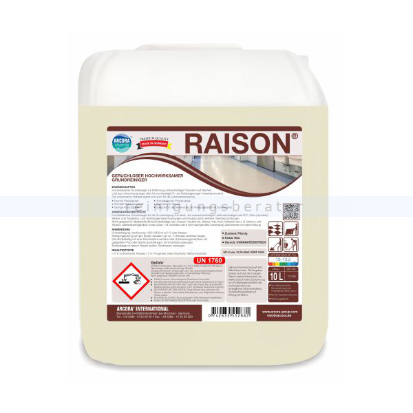Grundreiniger Arcora Raison 10L