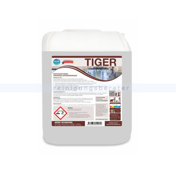 Grundreiniger Arcora Tiger 10 L