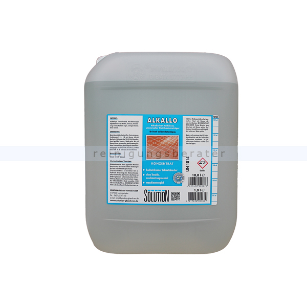 Grundreiniger Solution Glöckner Alkallo Konzentrat 10 L