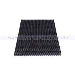 Gummiwabenmatte Miltex schwarz 100 x 150 cm