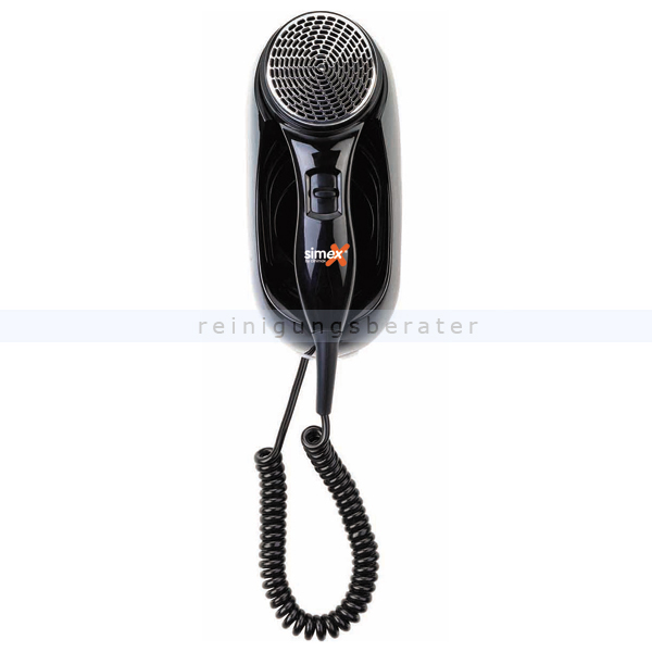 Haartrockner Simex Black Line ABS schwarz 1400 W