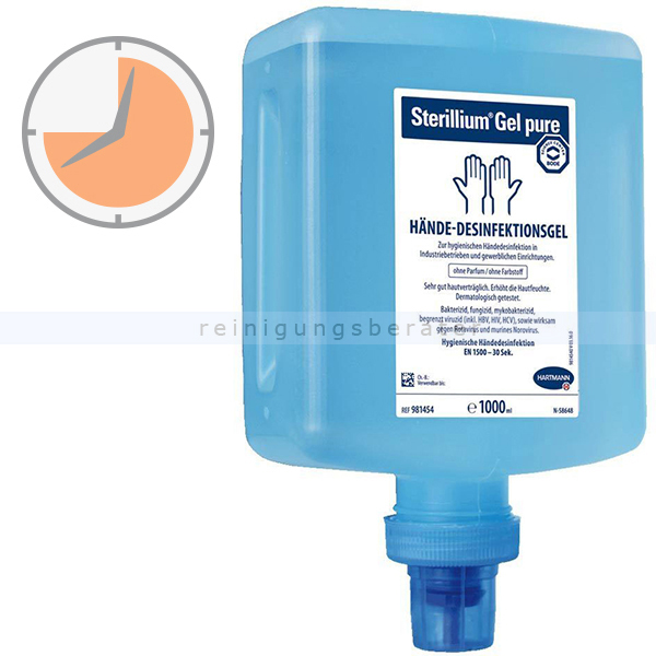 Händedesinfektion Bode Sterillium Gel pure für Cleansafe 1 L