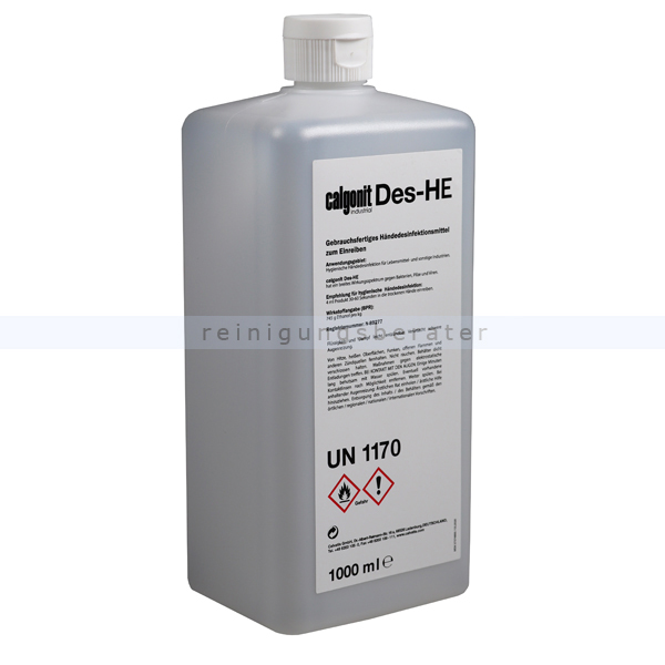 Händedesinfektion Calvatis calgonit Des-HE 1 L