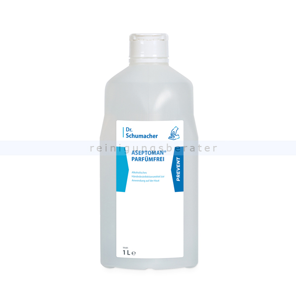 Händedesinfektion Dr. Schumacher Aseptoman® Parfümfrei 1 L