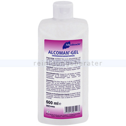 Händedesinfektion Meditrade Alcoman Gel 500 ml