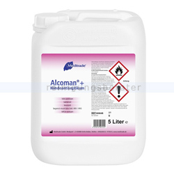 Händedesinfektion Meditrade Alcoman Plus 5 L