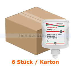 Händedesinfektion SC Johnson InstantFoam Complete 6 x 1 L